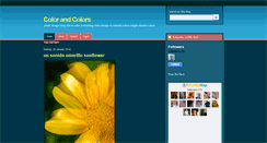 Desktop Screenshot of colorandcolors.blogspot.com
