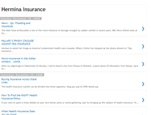 Tablet Screenshot of herminainsurance.blogspot.com