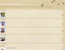 Tablet Screenshot of floweradecor.blogspot.com