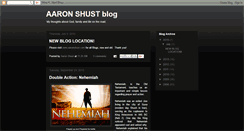 Desktop Screenshot of aaronshust.blogspot.com