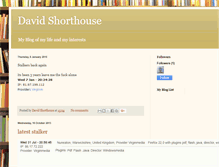 Tablet Screenshot of david-shorthouse.blogspot.com
