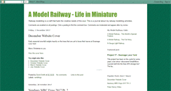 Desktop Screenshot of amodelrailway.blogspot.com