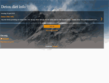 Tablet Screenshot of detoxdiet-sussiek.blogspot.com