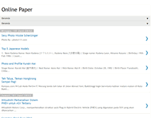 Tablet Screenshot of 0nlinepaper.blogspot.com