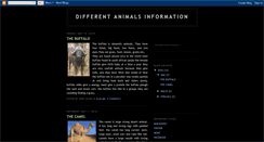 Desktop Screenshot of animalsforum.blogspot.com