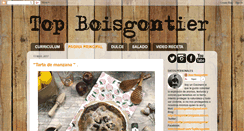 Desktop Screenshot of boisgontier.blogspot.com