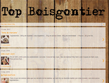 Tablet Screenshot of boisgontier.blogspot.com