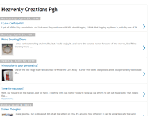 Tablet Screenshot of heavenlycreationspgh.blogspot.com