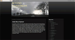 Desktop Screenshot of beyond-mainstream.blogspot.com