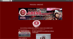 Desktop Screenshot of folhagrena.blogspot.com
