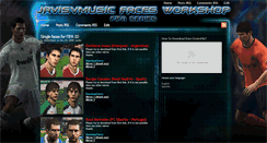 Desktop Screenshot of javisvmusicfaces.blogspot.com