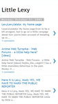 Mobile Screenshot of little-lexy-2003.blogspot.com