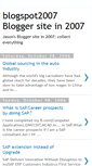 Mobile Screenshot of blogspot2007.blogspot.com