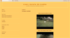 Desktop Screenshot of canilquintadocardo.blogspot.com