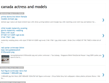 Tablet Screenshot of canada-actress.blogspot.com