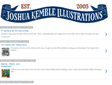 Tablet Screenshot of joshuakemble.blogspot.com