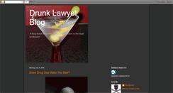 Desktop Screenshot of drunklawyerblog.blogspot.com