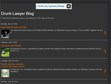 Tablet Screenshot of drunklawyerblog.blogspot.com