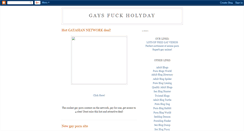 Desktop Screenshot of gayholyday.blogspot.com