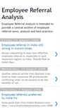 Mobile Screenshot of employeereferralanalysis.blogspot.com