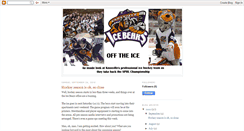 Desktop Screenshot of knoxvilleicebears.blogspot.com