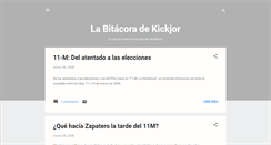 Desktop Screenshot of kickjor.blogspot.com