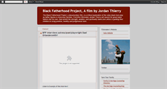 Desktop Screenshot of blackfatherhoodproject.blogspot.com