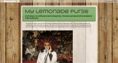 Desktop Screenshot of lemonadepurse.blogspot.com