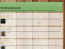 Tablet Screenshot of lemonadepurse.blogspot.com