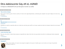 Tablet Screenshot of gaysadolescentesdelmundo.blogspot.com