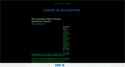 Desktop Screenshot of career-in-accounting.blogspot.com