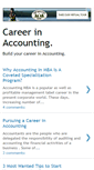Mobile Screenshot of career-in-accounting.blogspot.com