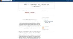 Desktop Screenshot of pan-arabism.blogspot.com