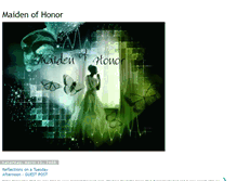 Tablet Screenshot of maidenofhonor.blogspot.com