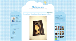 Desktop Screenshot of mysapheiros.blogspot.com