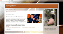Desktop Screenshot of el-lugareno.blogspot.com