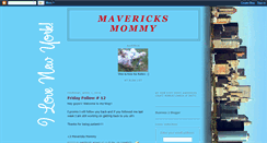 Desktop Screenshot of mavericksmommy.blogspot.com