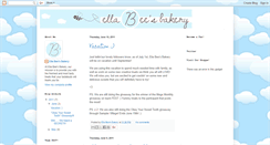 Desktop Screenshot of ellabeesbakery.blogspot.com