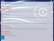 Tablet Screenshot of currentaffairs4bankexams.blogspot.com