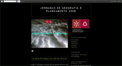 Desktop Screenshot of jornadas-geografia-um.blogspot.com