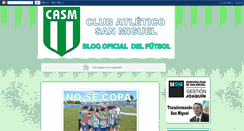 Desktop Screenshot of clubsanmiguelweb.blogspot.com