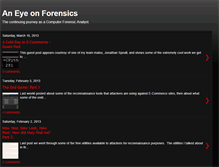 Tablet Screenshot of eyeonforensics.blogspot.com