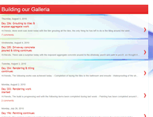 Tablet Screenshot of buildingourgalleria.blogspot.com