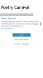 Mobile Screenshot of poetrycarnival.blogspot.com
