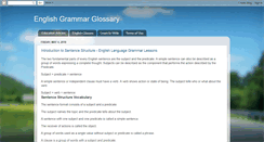 Desktop Screenshot of english-grammar-glossary.blogspot.com