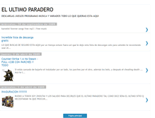 Tablet Screenshot of elultimoparadero.blogspot.com