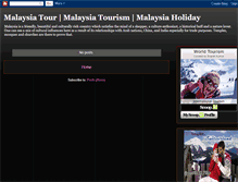 Tablet Screenshot of malaysiatourpackage.blogspot.com