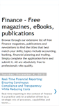 Mobile Screenshot of finance-publications.blogspot.com