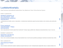 Tablet Screenshot of luottokorttivertailu.blogspot.com