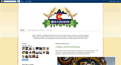 Desktop Screenshot of beerincolorado.blogspot.com